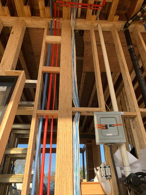 Prewire before the walls close.